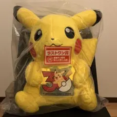 一番くじ ポケモン 30周年 ぬいぐるみ ピカチュウ ラストワン賞 - メルカリ