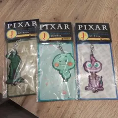 PIXAR1番くじ　J賞 ラバーチャーム 3個セット