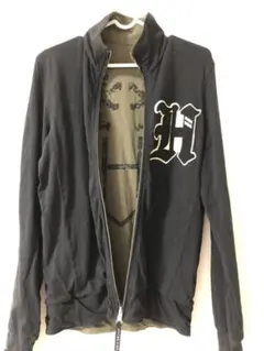 hydrogen ジャケット　ブラック/カーキ　S リバーシブル