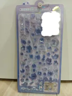 クーリア　よるねこ　ボンボンドロップシールミニ(まとめ買いお値引きあり)