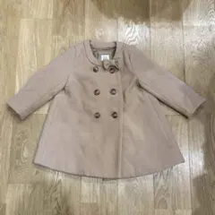 baby GAP ベージュ ダブルボタンコート 18-24 months