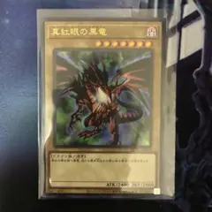 真紅眼の黒竜⑤ 通常イラスト　ウルトラレア