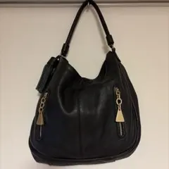 SeeByChloe ハンドバッグ ダークグレー タッセル付き - メルカリ