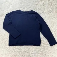 2*3様 INDIVI（インディヴィ）ウールカシミヤ混長袖セーター クルーネック