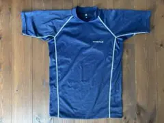 mont-bell ネイビー ラッシュガード 160