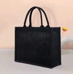 【ゆきんこさま専用】シンプル ブラック トートバッグ