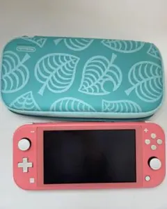 Nintendo Switch Lite コーラル 本体 ケース付き