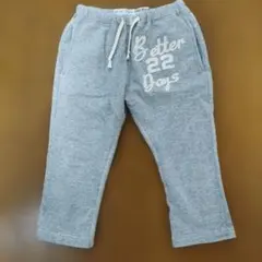 デニムダンガリー スウェットパンツ　130cm