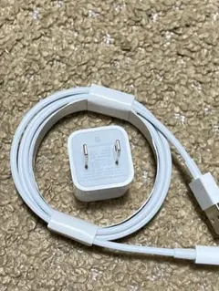 LightningケーブルとACアダプタ正規品