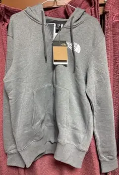 新品 THE NORTH FACE フルジップ フード付きパーカー US-M