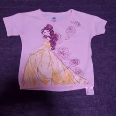 専用　Disney 美女と野獣 ベル Tシャツ ピンク 110cmのサムネイル