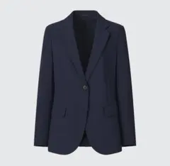 ユニクロ／感動ジャケット／ネイビーＬ