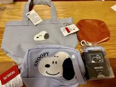 スヌーピー バッグ ポーチ 4点セット