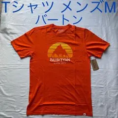 Tシャツ メンズM オレンジ色 バートン