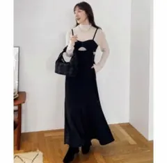 COCO DEALロングキャミワンピー