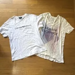 EMPORIO ARMANI ２つセットホワイト Tシャツのサムネイル