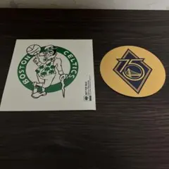 NBA ゴールデンステイトウォリアーズ　ボストンセルティックス ステッカーシール