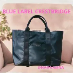 BLUE LABEL CRESTBRIDGE トートバッグノベルティリバーシブル