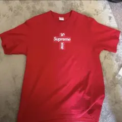 Supreme Cross Box Logo Tee レッドのサムネイル