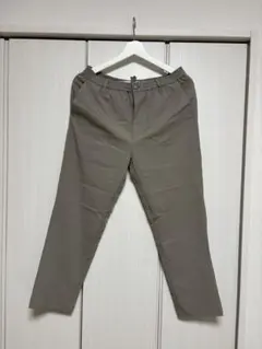 SENSE OF PLACE カーキ グレー ウエストゴムパンツ M
