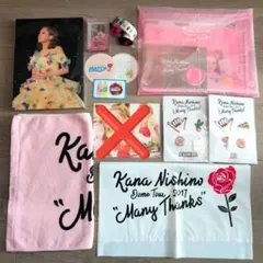 西野カナ ライブ Many Thanks グッズ11点