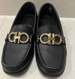 Salvatore Ferragamo ガンチーニ ローファー ブラックのサムネイル
