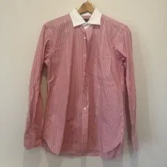 MACKINTOSH PHILOSOPHY クレリックシャツ 赤ストライプ Mのサムネイル