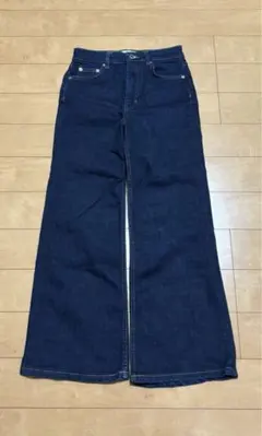 ザラ デニム ジーンズ フレア ブーツカット 34