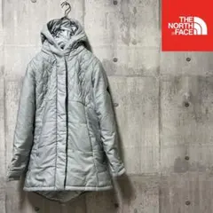 ノースフェイス　ダウンコート　グレー　レディースL相当