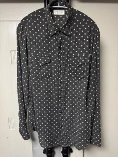 キムタク着用 15AW サンローランパリ スプラッターシャツ 41 木村拓哉