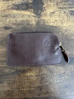 【イルビゾンテ】ダークブラウン レザー キーケース