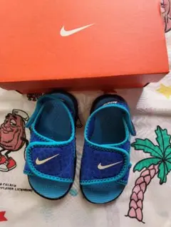 NIKE SUNRAY ADJUST4/ブルー/12cm