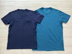 ☆新品☆ユニクロUNIQLO ドライカラークルーネックTシャツ 2枚 S・M☆