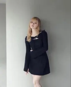 ANDMARY Lamia knit set mini dress - メルカリ
