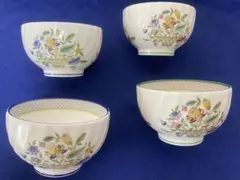 ミントン　ハドンホール　グリーン&ブルー（直径： 約8cm. 高さ: 約5cm）