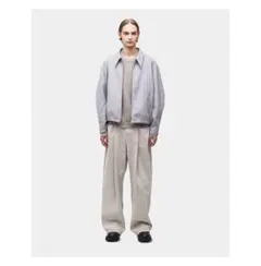 coorウールブルゾン　グレー