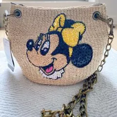 【新品タグ付】ディズニー×ビームスボーイ　ビーズ刺繍 ショルダーバッグ