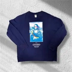 【希少XL】ユニクロ ルーヴル美術館 スウェット モナリザ ピーターサヴィル 紺