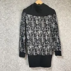ALGONQUINS クロス柄 ジップアップ ブルゾンのサムネイル