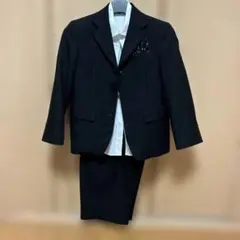 フォーマルスーツ ブラック 120サイズ