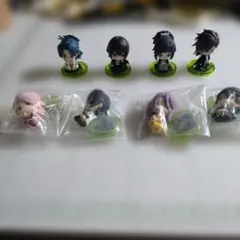 刀剣乱舞 すわらせ隊 8個　セット　ミニフィギュア ガチャガチャ