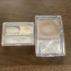 CANMAKE ハイライター & CEZANNE シェーディング 01ブラシ無し