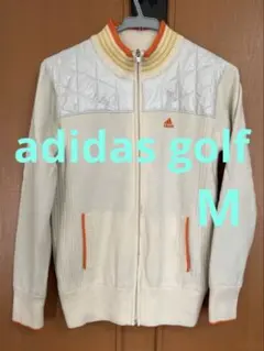 adidas アディダス　ゴルフ　ジップアップセーター