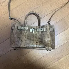 パイソン ハンドバッグ
