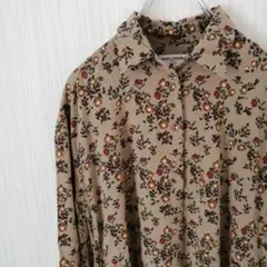 UNIQLO　ユニクロ　ワンピース　花柄　長袖