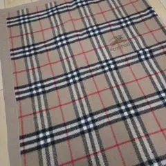 BURBERRYチェック柄ウールブランケット