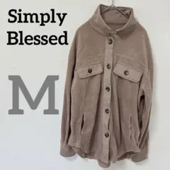 Simply Blessed 【M】フリースジャケット ベージュ フリース