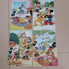 Disneyポストカード4枚セット