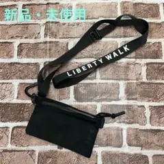 (美品） LBWK リバティウォーク ボディバッグ ウエストポーチ ポーチ 新品未使用 リバティーウォーク ボディバッグ ウエストバッグ