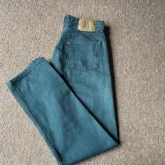 Levi's 501 ターコイズ デニム W30 L32